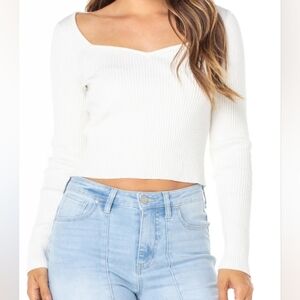 Nwt Ribbed Long Sleeve